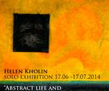 abstract life and the Pareto Principle Helen Kholin Solo udstilling Artkemi