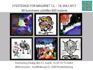 metronomen Frederiksberg udstilling helen kholin 3 Festdage for Maleriet