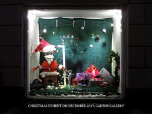 Christmas exhibition December 2017 Gadens Galleri helen kholin ryesgade