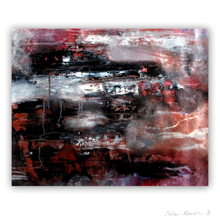 11 Smell of sand Color of Silence 11 what is the color of silience helen kholin abstrakte malerier abstract painting