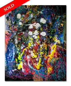 6 Galaxy my18d10 Crazy eyes helen kholin sold art solgt kunst maleri