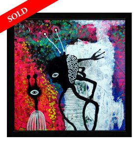 sold paintings Let me invite you by helen kholin solgt kunst