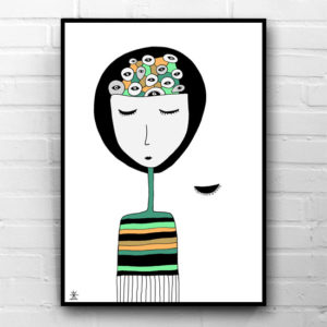 3-in-the-world-of-dreams-space-people-kunsttryk-print-med-kunst-ufoprint-art-prints-boligkunst-helen-kholin