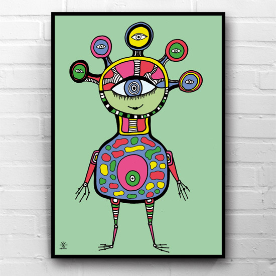 3-ufo-happiness-ufo-love-kunsttryk-print-med-kunst-ufoprint-art-prints-boligkunst-helen-kholin