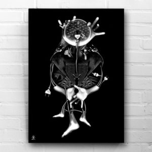 5-Faces-and-life-of-things-hvid-og-sort-kunsttryk-print-med-kunst-art-prints-helen-kholin