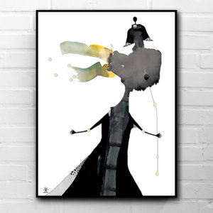 6-Girl-Angel-Sadness-ufo-art-prints-helen-kholin